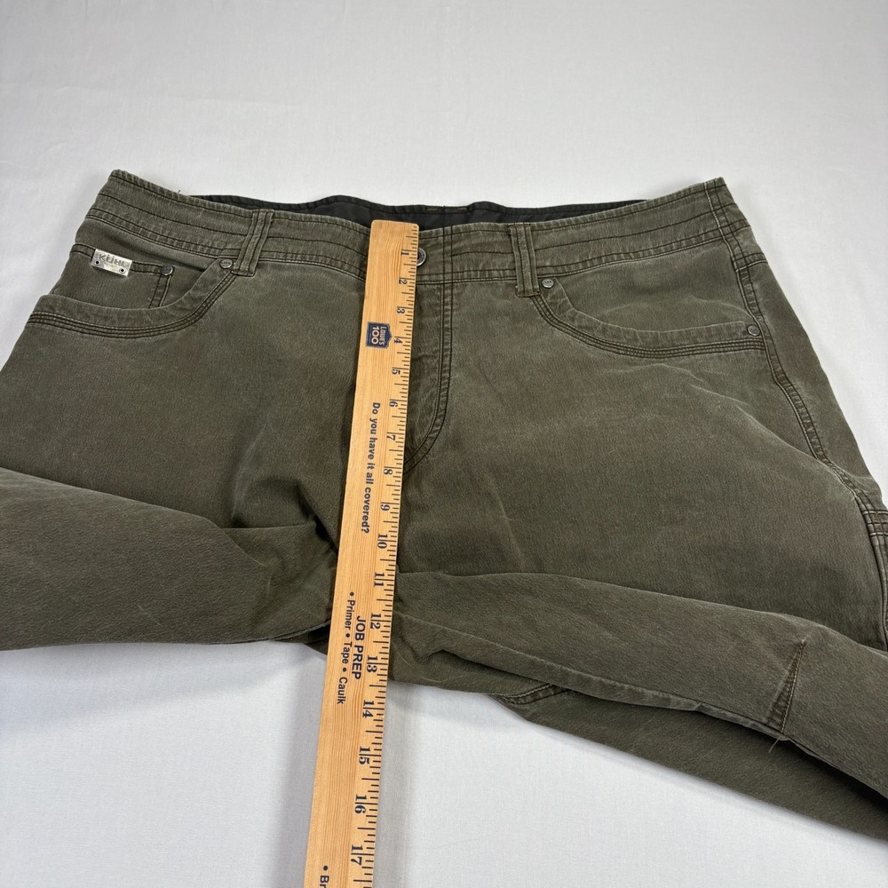 Kuhl Pants Mens 38x30 Brown Revolvr Double Knee Outdoor Hiking Trail - Picture 8 of 13